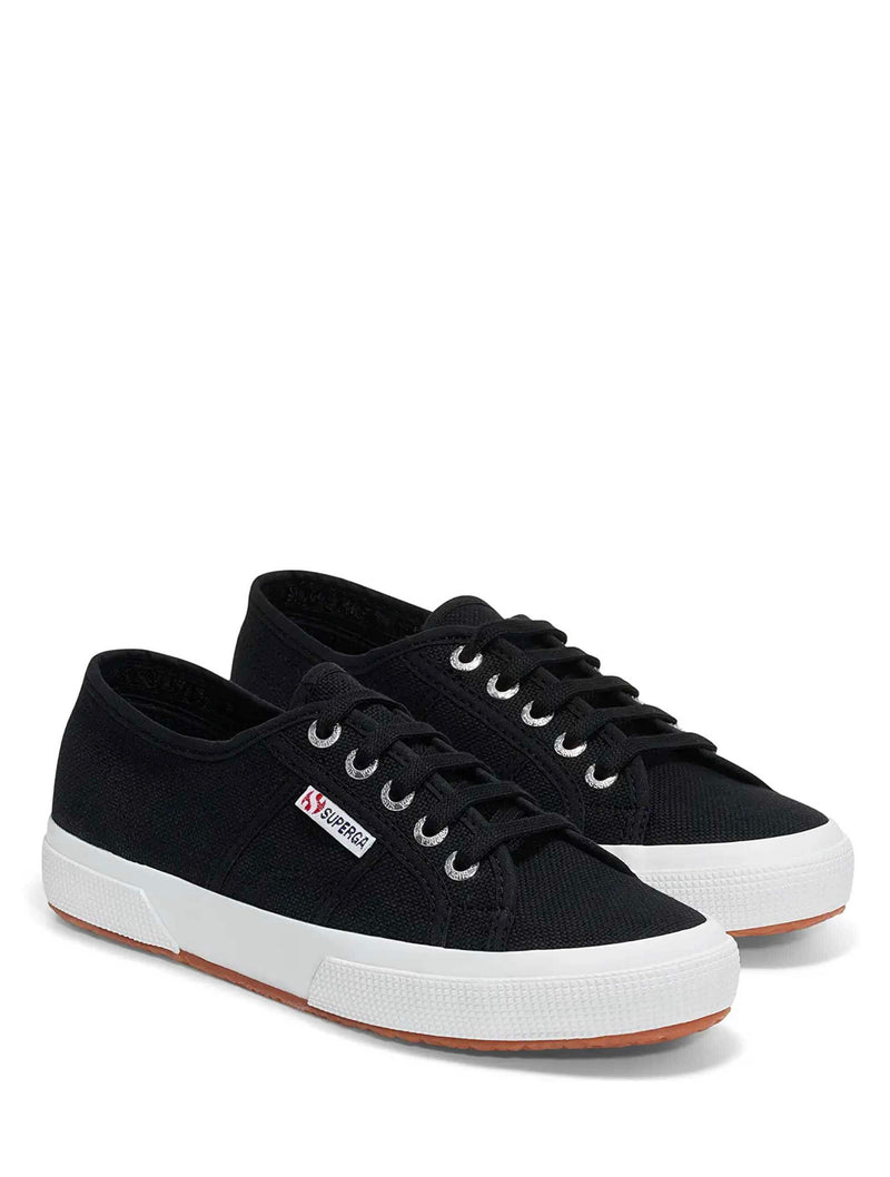 Superga 2750 Cotu Classic Sneaker in Black/White 8052649480905