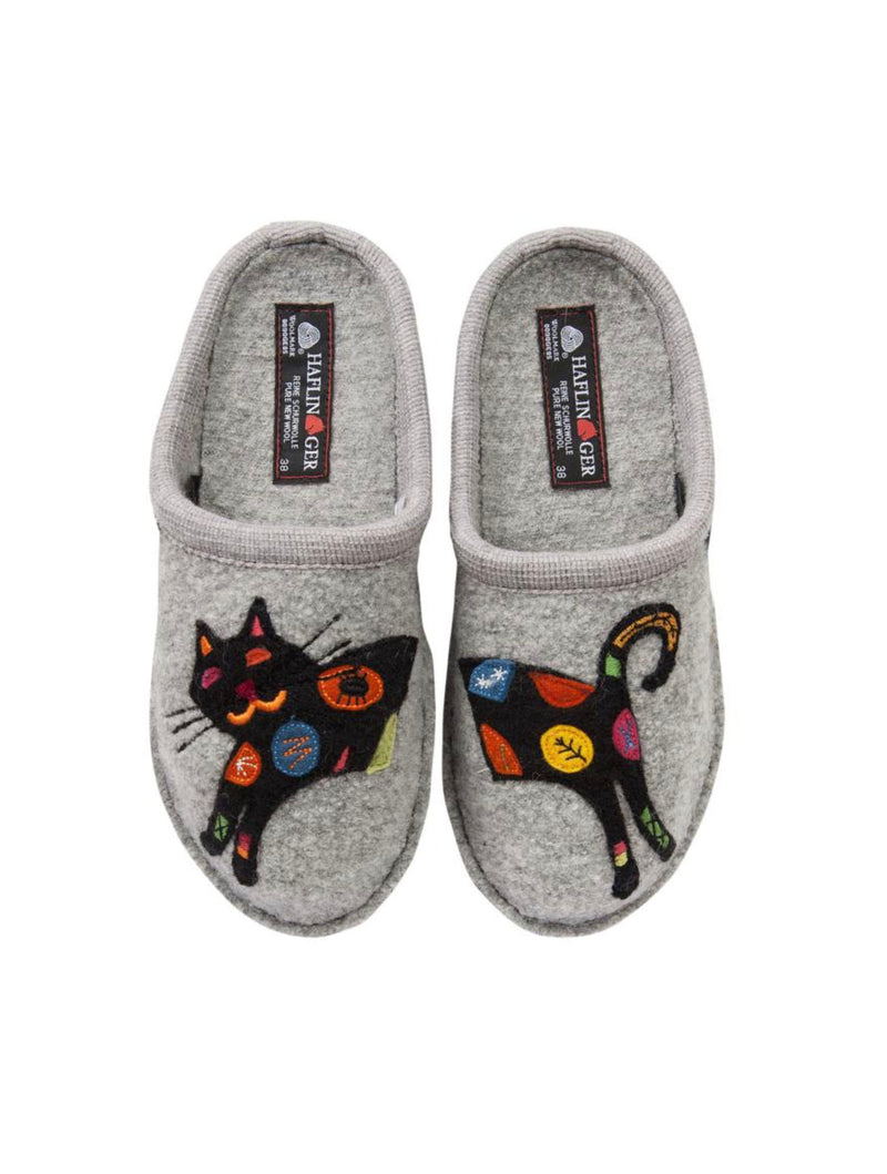 4684119638091-Haflinger-Sassy-Cat-Slipper-in-Grey-